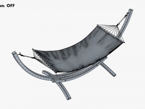 Hammock v 2 3Dモデル