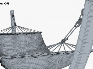 Hammock v 2 3Dモデル