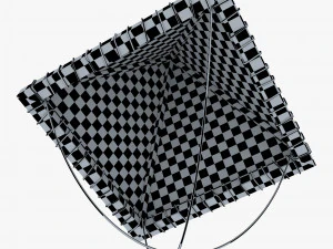 Parachute of Leonardo Da Vinci v 1 3D Model