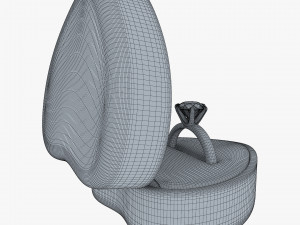 Ring in Red Box v 1 3D Модель