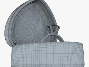 Ring in Red Box v 1 3D Model