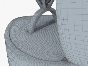 Ring in Red Box v 1 3D Model