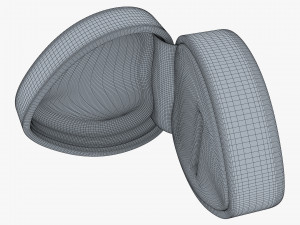 Heart Shape Ring Box Red v 1 Modèle 3D
