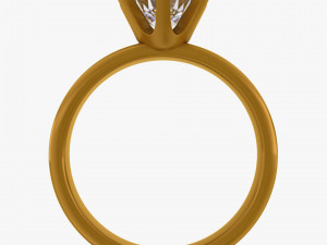 Diamond Gold Ring v 1 3D मॉडल