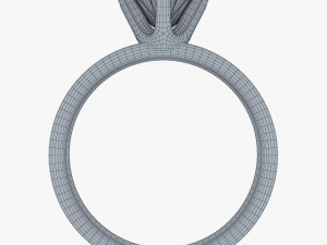 Diamond Gold Ring v 1 3D मॉडल