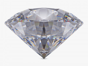 Round Brilliant Cut Diamond v 1 3D Модель