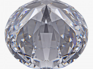 Round Brilliant Cut Diamond v 1 3D Модель