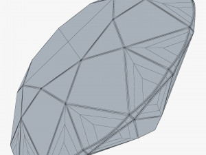 Round Brilliant Cut Diamond v 1 3D Модель