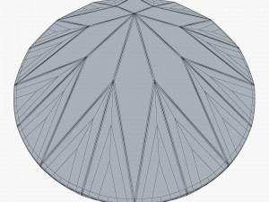 Round Brilliant Cut Diamond v 1 3D Модель
