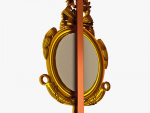 Antique Barometer v 1 Model 3D