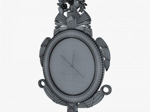 Antique Barometer v 1 Model 3D