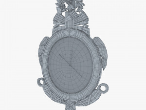 Antique Barometer v 1 Model 3D