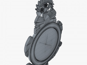 Antique Barometer v 1 Model 3D