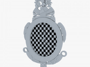 Antique Barometer v 1 Model 3D
