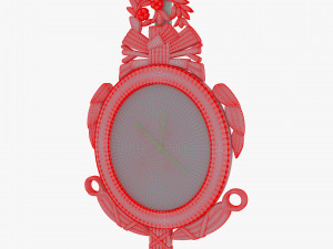 Antique Barometer v 1 Model 3D