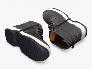 Safety Work Boots M 1 3D Model