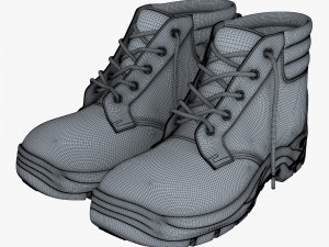 Safety Work Boots M 1 3D Model