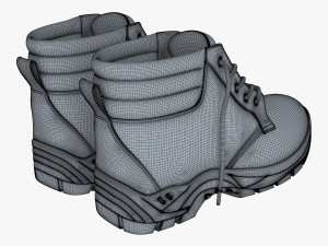 Safety Work Boots M 1 3D Model