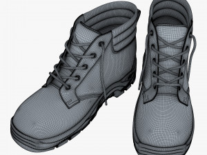 Safety Work Boots M 1 3D Model
