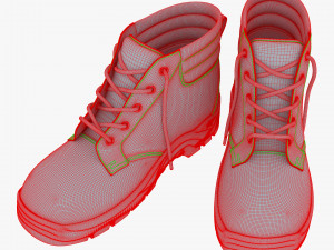 Safety Work Boots M 1 3D Model