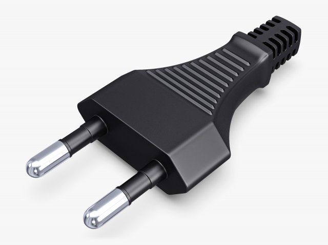 Europlug v 1 3D 模型 .c4d .max .obj .3ds .fbx .stl .blend 