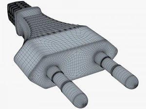 Europlug v 1 3D Model
