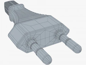 Europlug v 1 3D Model
