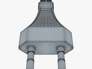 Europlug v 1 3D Model