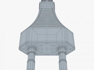 Europlug v 1 3D Model