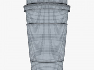 Paper Coffee Cup 16oz 480ml v 1 Modelo 3D