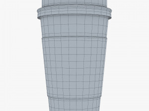 Paper Coffee Cup 16oz 480ml v 1 Modelo 3D