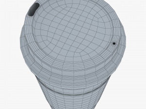 Paper Coffee Cup 16oz 480ml v 1 Modelo 3D