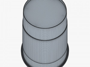 Paper Coffee Cup 16oz 480ml v 1 Modelo 3D