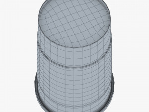 Paper Coffee Cup 16oz 480ml v 1 Modelo 3D
