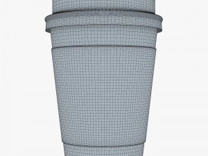 Copo de Caf&eacute; de Papel 12oz 360ml v 1 Modelo 3D