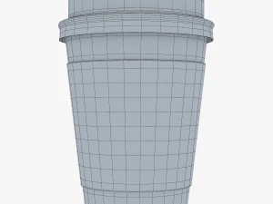 Copo de Caf&eacute; de Papel 12oz 360ml v 1 Modelo 3D