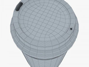 Copo de Caf&eacute; de Papel 12oz 360ml v 1 Modelo 3D