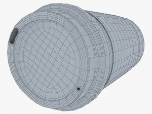 Paper Coffee Cup 12oz 360ml v 1 3D Model