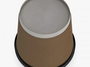 Copo de Caf&eacute; de Papel 8ozU 240ml v 1 Modelo 3D