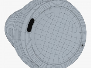 Paper Coffee Cup 8ozU 240ml v 1 3D Model