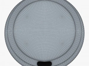 Copo de Caf&eacute; de Papel 8ozU 240ml v 1 Modelo 3D