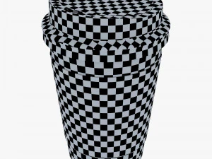 Copo de Caf&eacute; de Papel 8ozU 240ml v 1 Modelo 3D