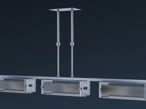 Chandelier Altalusse IL INL-9189P-03 Chrome 3D Model
