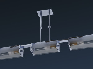 Chandelier Altalusse IL INL-9189P-03 Chrome 3D मॉडल
