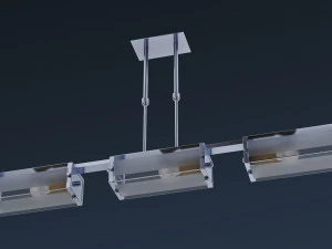 Chandelier Altalusse IL INL-9189P-03 Chrome 3D Model