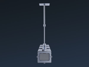 Chandelier Altalusse IL INL-9189P-03 Chrome 3D मॉडल