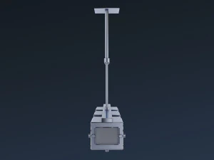 Chandelier Altalusse IL INL-9189P-03 Chrome 3D Model