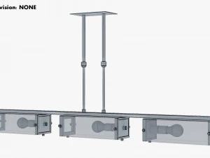 Chandelier Altalusse IL INL-9189P-03 Chrome 3D Model