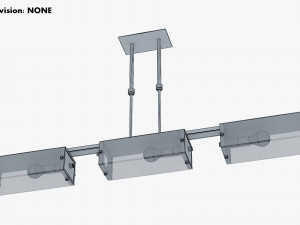 Chandelier Altalusse IL INL-9189P-03 Chrome 3D मॉडल