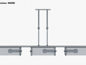 Chandelier Altalusse IL INL-9189P-03 Chrome 3D मॉडल